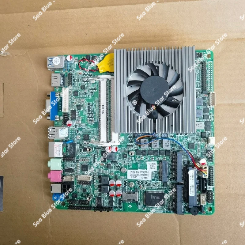 Industrial  Board M63_I512L I5-6360U All-in-one Cash Register Advertising Machine Main Board Second-hand Dismantling Main Board