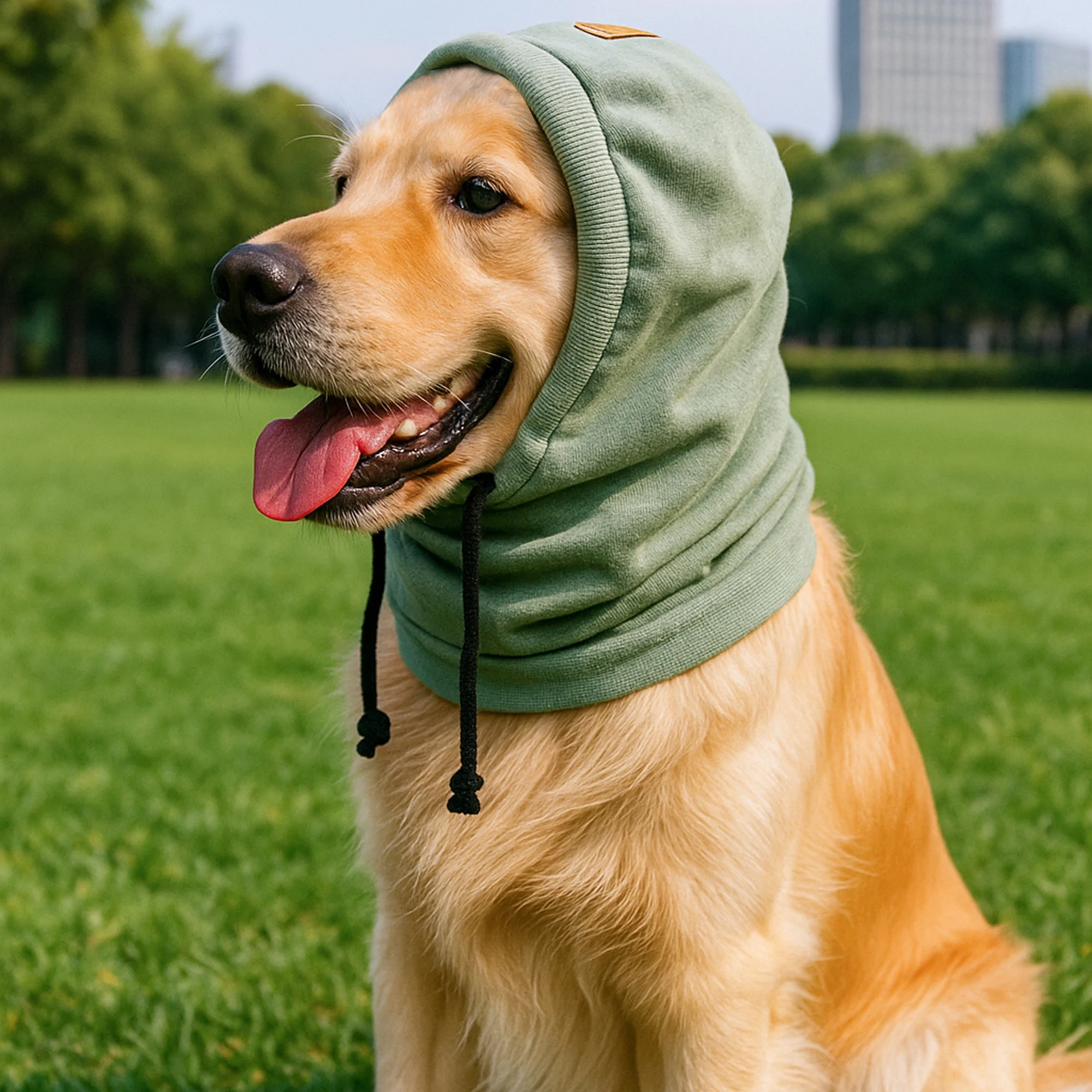 Neues Produkt Hund Lärmreduzierung Verhindert Fright Schal Warm halten Ohrmuscheln Hund Freizeit Lärm Ohrmuscheln Hut Heimtierbedarf