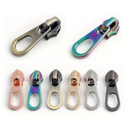 10PCS #5 Metal Zipper Puller Bulk Zipper Slider Removable Thickened Zipper Puller Extension Suitable for Wallets Clothes Shoes