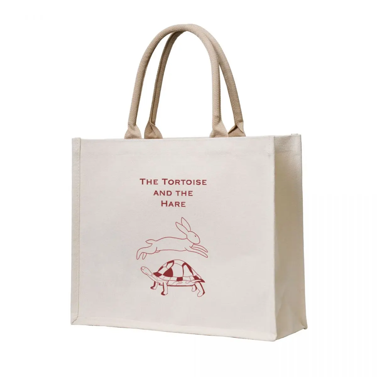 

Tortoise and the hare Tote Bag Handbags tote bag university Shopper handbag tote bag men's