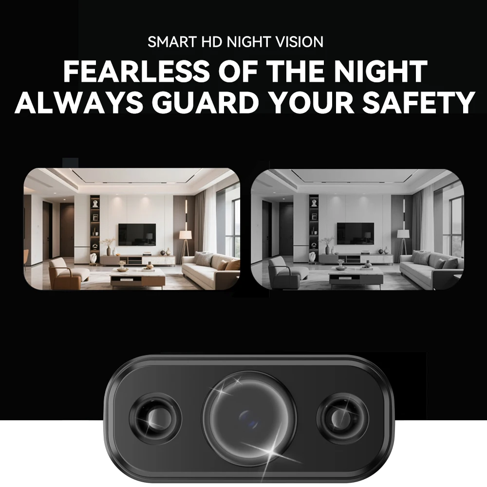 1/ 2/ 3 قطعة بطارية كاميرا صغيرة 4H الاستعداد الطويل 5MP HD واي فاي كاميرا الأمن P2P شاشة فيديو المحمولة CCTV مراقبة الطفل O-kam