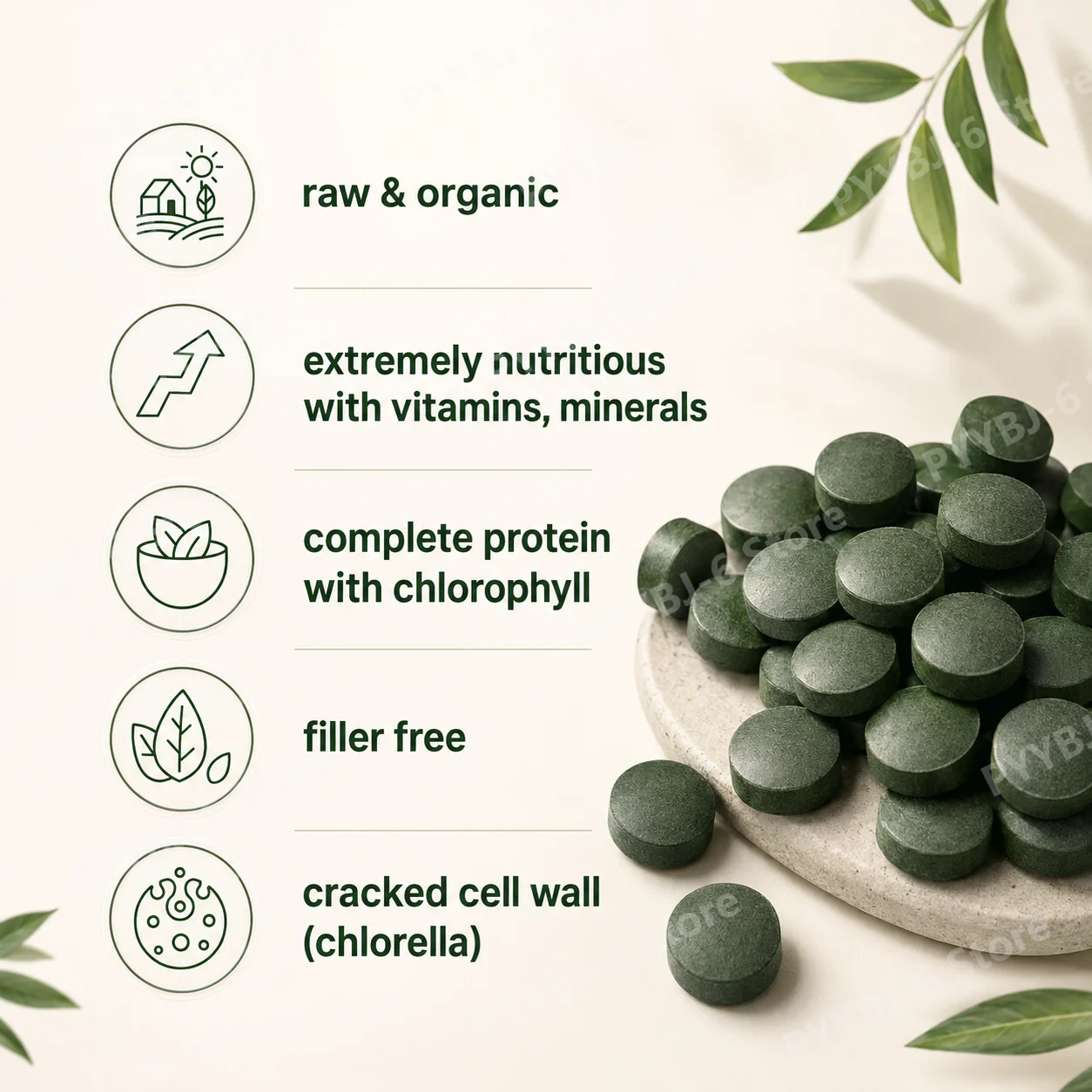 Органические таблетки спирулин – обзор и цена Spirulina Tablet Organic