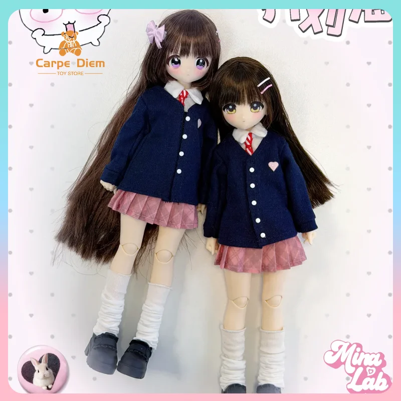 

Оригинальная шарнирная кукла BJD из серии Don't Touch My Bangs, фигурка в слепой коробке, милое украшение для рабочего стола, коллекционные игрушки, подарки для девочек