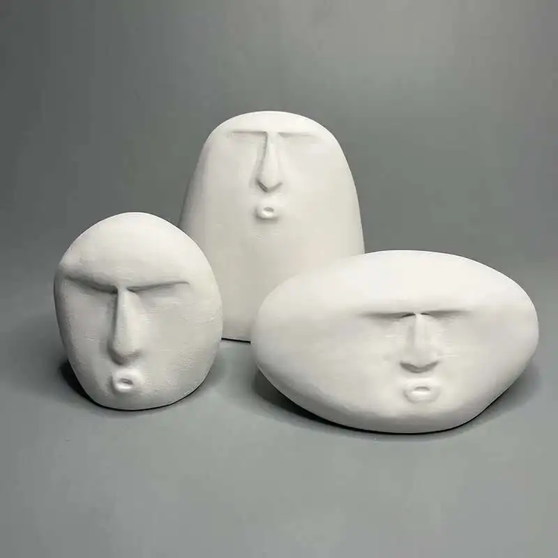 

Абстрактные фигуры, Легкая роскошная скульптура, Креативное украшение дома, Минималистское искусство, Гипсовые статуи, Подарки, Сувенирное украшение