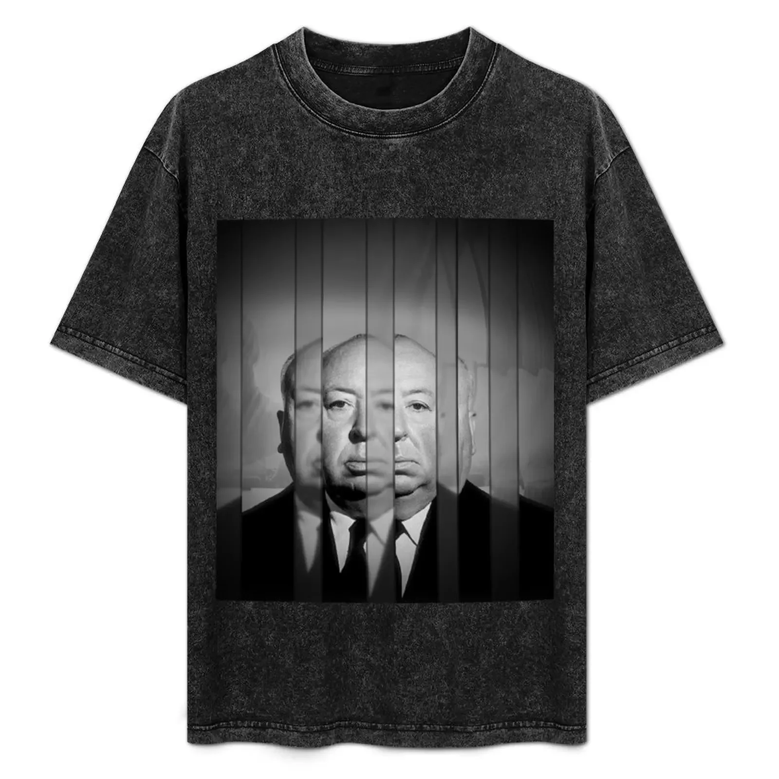 

The many sides of Alfred Hitchcock T-Shirt t shirts for man pack white man t shirt graphic T-Shirt