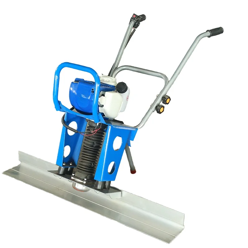 High-efficiency road construction equipment, engine-powered concrete vibration leveling machine with mechanical leveling tool