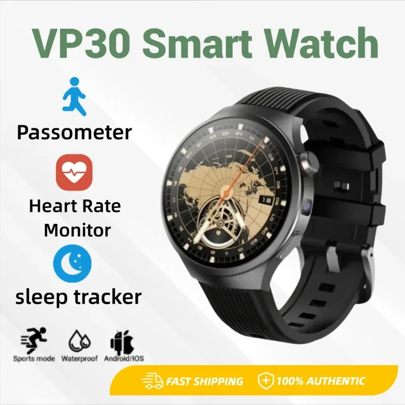 

Новые умные часы VP30 2025 года с 4G Android 10, 1,75-дюймовым AMOLED-дисплеем, HD-камерой 500 Вт, сердцем, GPS, Wi-Fi для глобальных вызовов