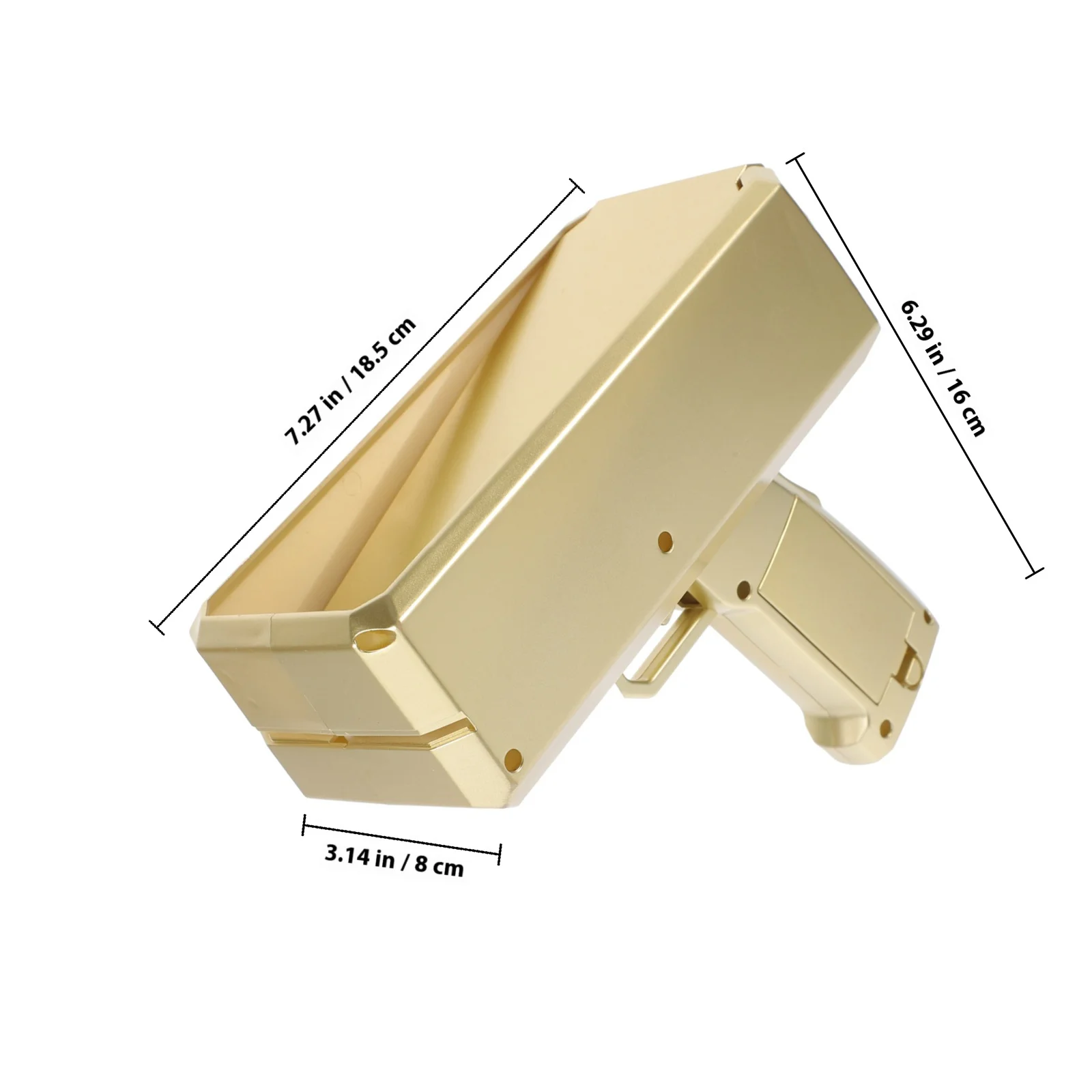 1Set Geschlecht offenbaren Shooter Papier Konfetti Launcher oder offenbaren Party Versorgung Dusche Geld Shooter Prop