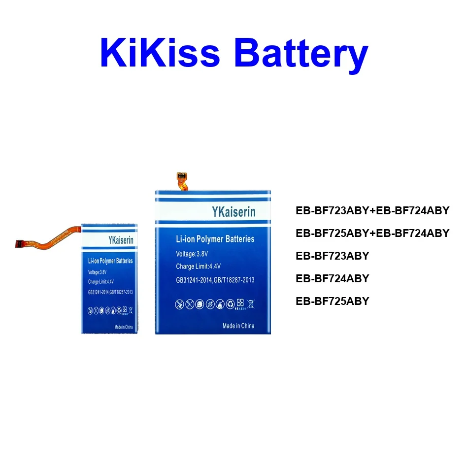 

1600-3200Mah For Samsung Galaxy Z Flip 4 F723 F724 SM-F7210 5G Battery EB-BF723ABY EB-BF725ABY EB-BF723ABY+EB-BF724ABY