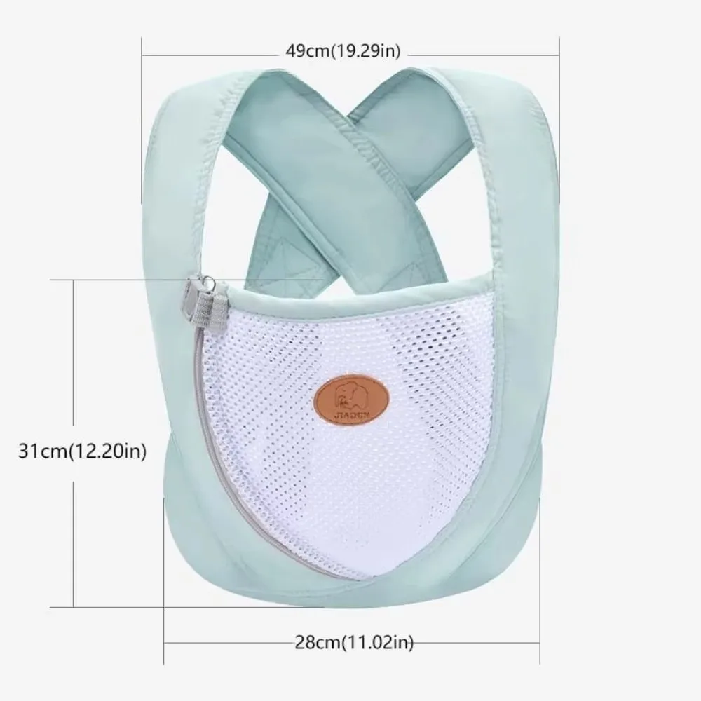 Porte-bébé multifonctionnel mains libres, Portable, respirant, écharpe ergonomique réglable, sac kangourou pour nouveau-né