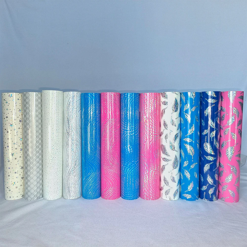 CHEONET HTV --- Beautiful Color Heat Transfer Vinyl easy to cut and weed Press Machine HTV Printing DIY Clothes