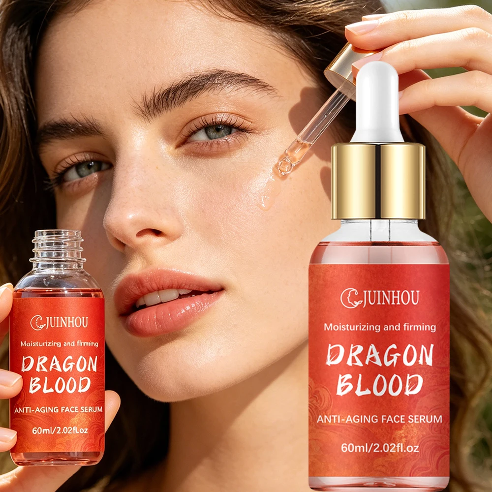 JUINHOU Dragon Blood Hydration Serum Infused With Dragon's Blood Extract Niacinamide Brighten Skin Refines Pores Bouncy All Day