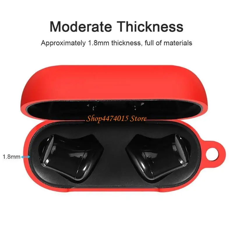 진정한 무선 X 이어폰 보호 커버 가벼운 충격 방지 슬리브 호환을위한 K1AA