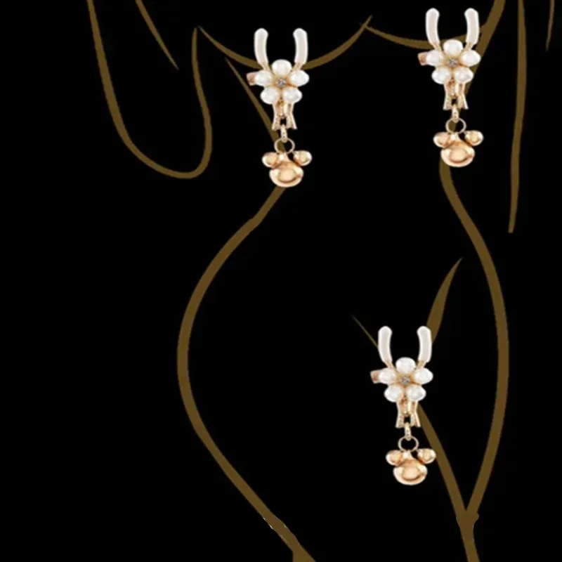 مشابك حلمة عبودية معدنية للنساء ، مشابك سلسلة ، ألعاب عبودية BDSM ، ألعاب جنسية للبالغين ، تحفيز الثدي ، عبودية ، الصغيرين ، زوج واحد #2