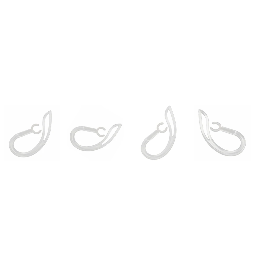 Fashion Silicone Earloop Eartip Kit Comfortable Ear Hook for Headphone Ear Buds Bluetooth Sports Use