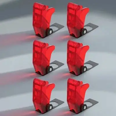 

Набор из 6 премиальных водонепроницаемых пылезащитных колпачков для кнопок и переключателей, для защиты от тока, для использования дома, в офисе и мастерской