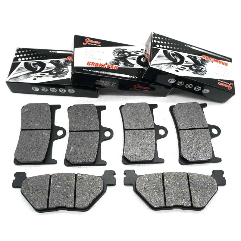 For YAMAHA FJR1300 2001 2002 2003 2004 2005 XV1500PC XV1700PC FJR 1300 XV 1500 1700 PC Motorcycle Front Rear Brake Disc Pads Kit