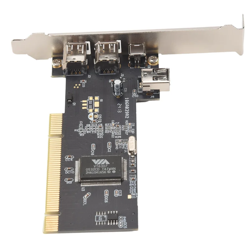 

Well Made-3 Port IEEE 1394 Firewire Card PCI Firewire Adapter IEEE 1394 PCI Controller Card For Desktop PC