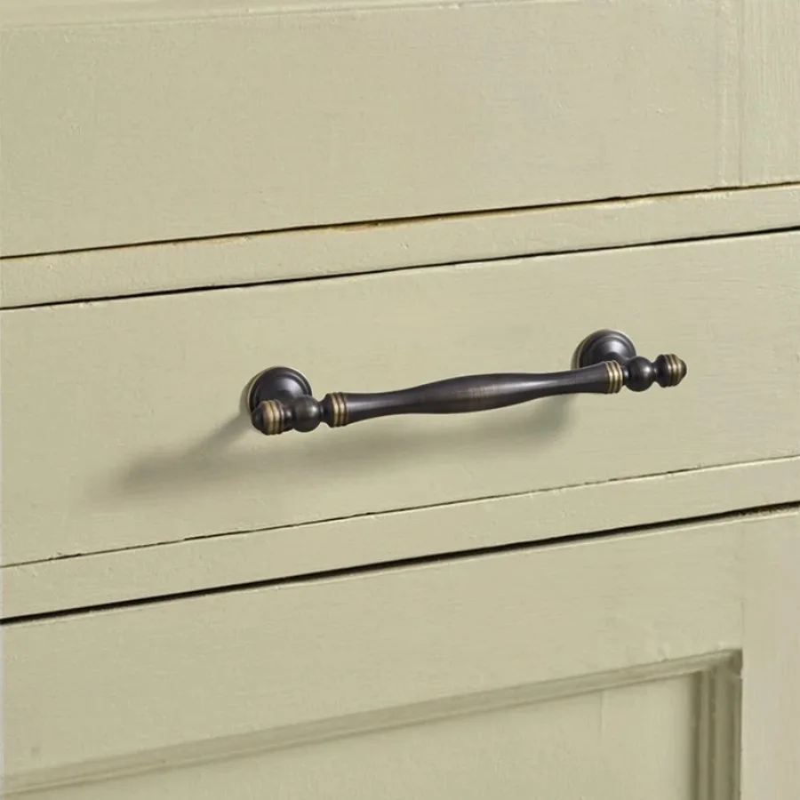 

European Solid Brass Furniture Handles Coffee Bronze Bedroom Wardrobe Nightstand Drawer Door Handle Kitchen Cabinet Handles