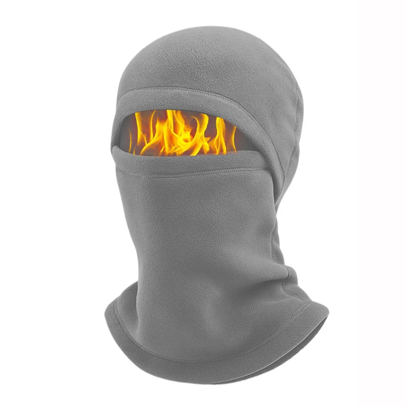 Winter Fleece Balaclava Männer Gesicht Wärmer Mützen Thermische Kopf Abdeckung Outdoor Radfahren Bergsteigen Maske Hals Kappe – Detail 9
