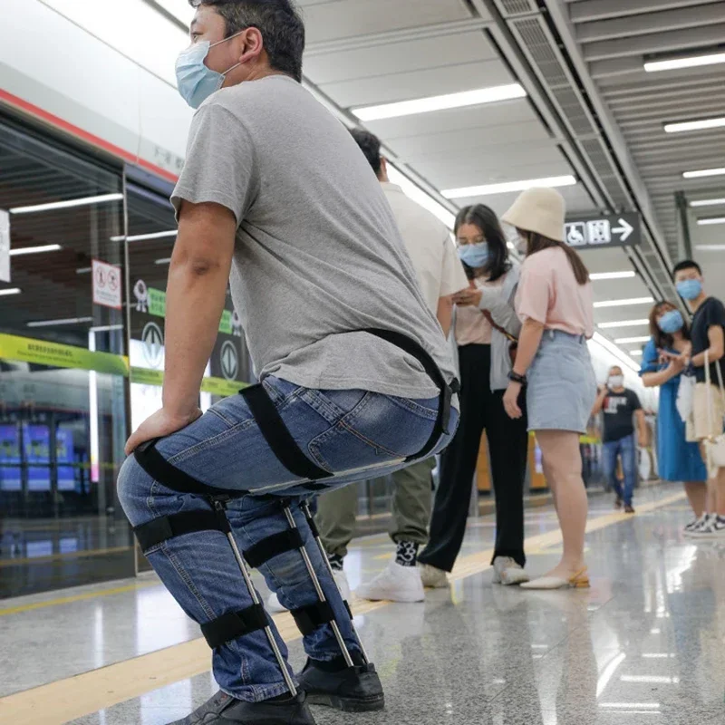 Portable Wear Invisible Seat Folding Stool Exoskeleton Wear Chair Fishing Travel Multi-function Seat Taburete Salon Furniture