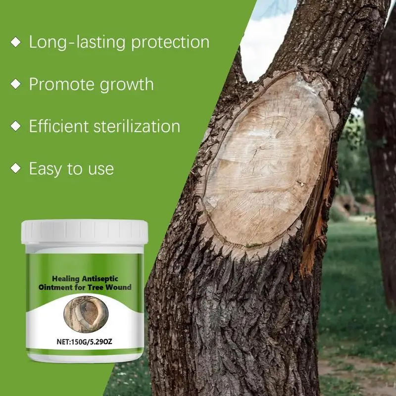 

Tree Pruning Sealer 150g Healing Paste Wound Healing Sealant Tree Sealer With Brush Tree Repair Agent Wound Pruner Seal Wound