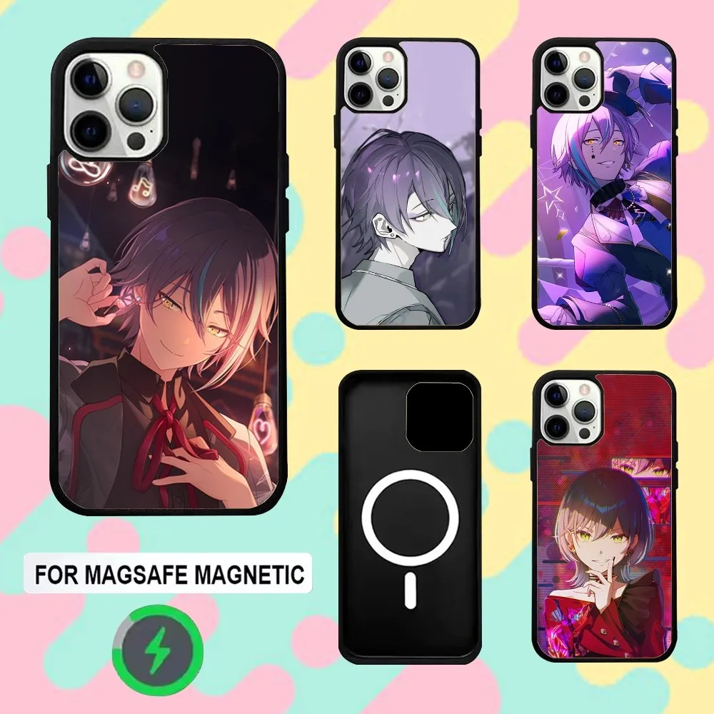 

S-SEKAI Kamishiro Rui Phone Case For iPhone 16e,16,15,14,13,12,11,Plus,Pro,Max,Mini Magsafe Magnetic Wireless Charging