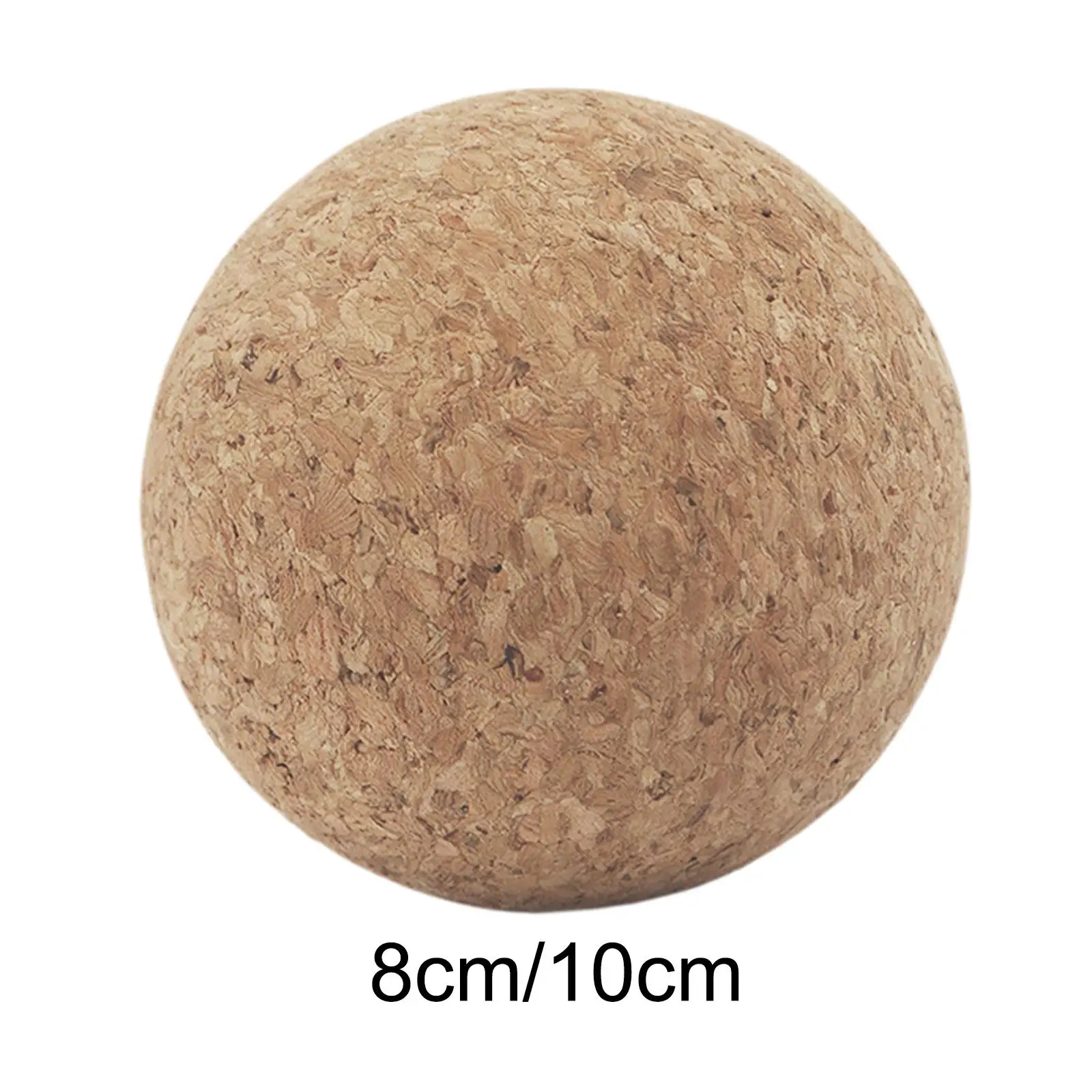 2x Cork Massage Ball Ball Hand Foot Massager Lightweight Portable Easy to Clean Suitable for