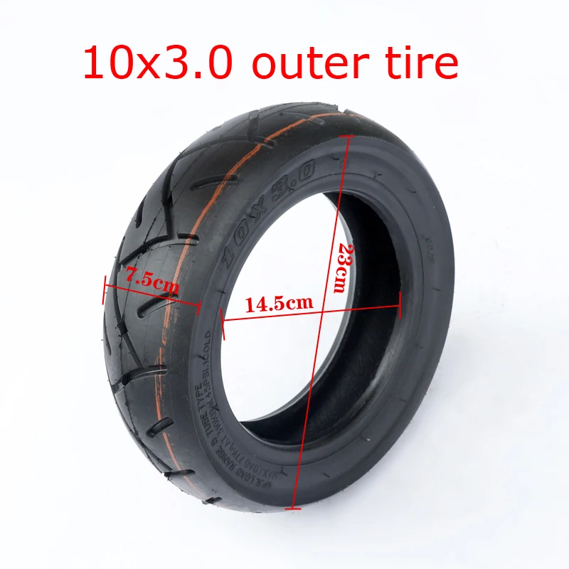 10 Inch Electric Scooter Wheel 10X2.50 Inner Tube 10x3.0 Outer Tire 10*3.0 City Road Off Road Pneumatic Tyres For Kugoo Zero 10X