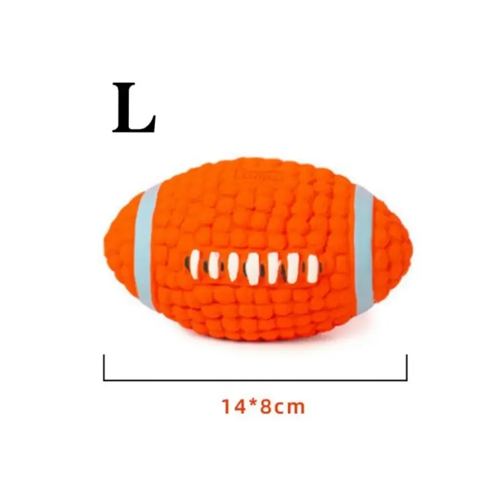 1 Stück 3er-Set Quietschende Hundespielbälle für Kleine und Große Hunde Bissresistent Zahnpflege-Kauspielzeug Interaktiver Welpen-Spielball – Detail 10