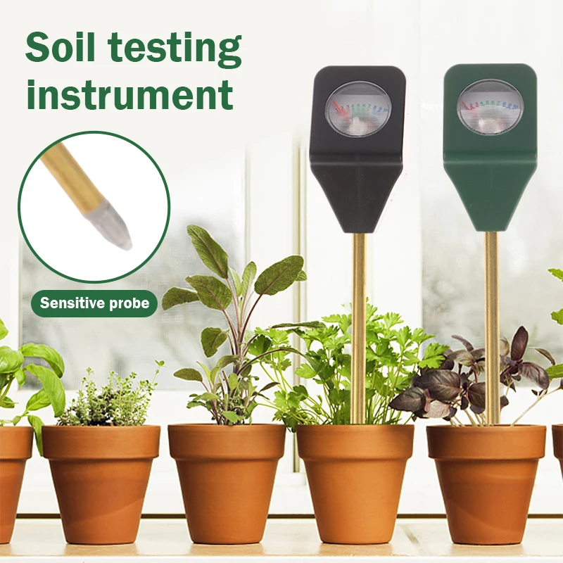 1PC Portable Soil Humidity Monitor Moisture Meter Plant Watering Test Flower Potted Dry Wet Measuring Tool Home Garden Tools