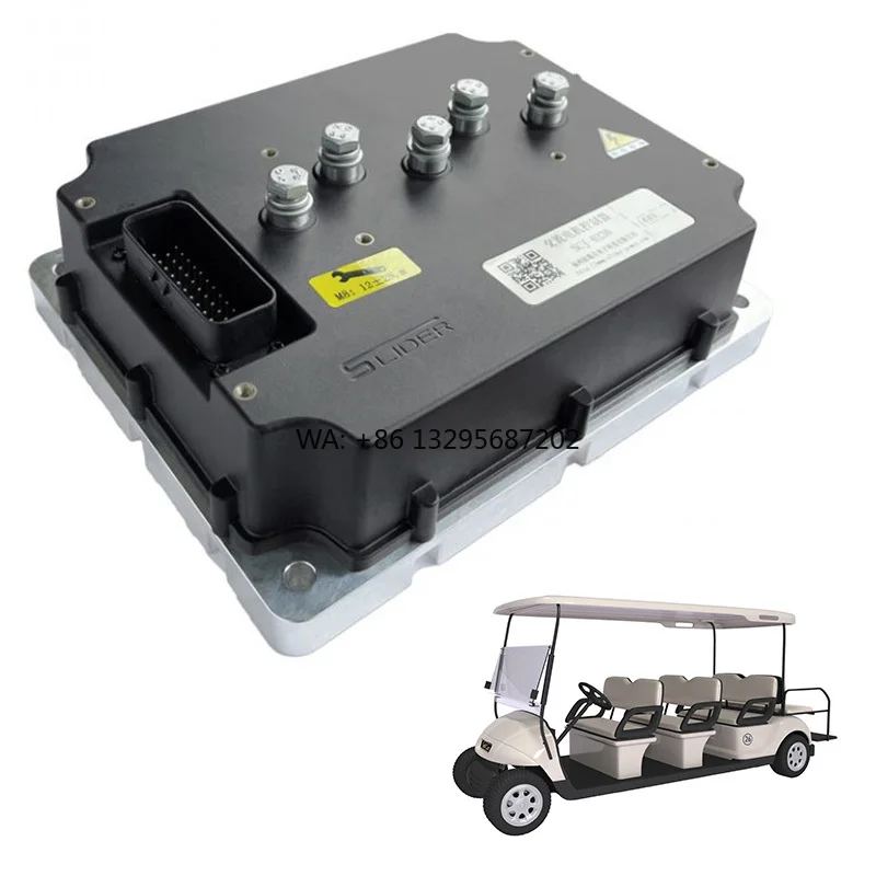 

Программируемый контроллер переменного тока 7,5 кВт 72 В для 14-местного электрического туристического автобуса, оригинальная замена контроллера