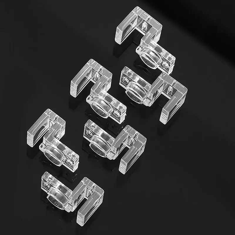 4pcs 5mm/6mm/8mm/10mm/12mm/15mm Fish Tank Acrylic Clips Aquarium Lid Cover Support Holder Bracket Clamp Stand Aquarium Supply