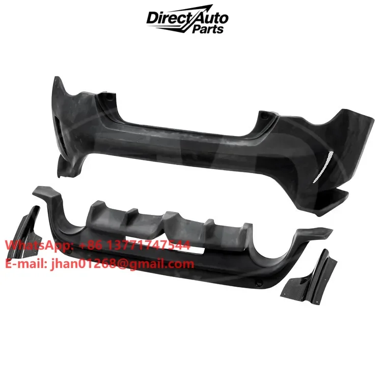

VRS STYLE GLASS FIBER REAR BUMPER WITH DIFFUSER and CF SPLITTER for 2012-2015 TOYO GT86 FT86