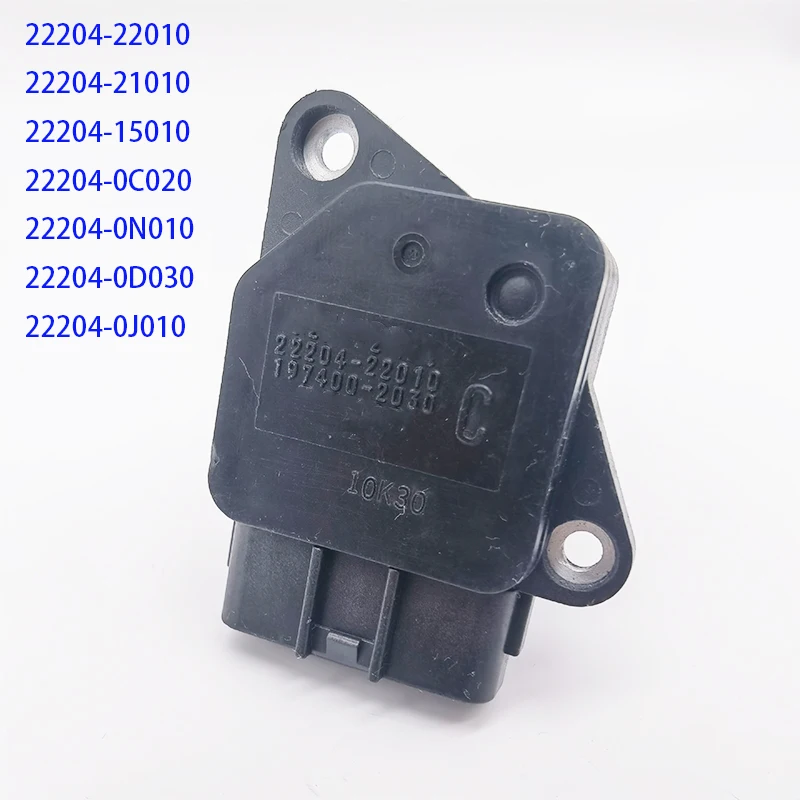FOR TOYOTA LEXUS Camry YARIS VIOS Corolla PRIUS RAV4 4RUNNER TACOMA Granvia GS IS LS RX ES Air Flow Meter Sensor OEM 22204-22010