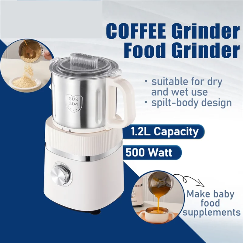 AB66-Processore alimentare mul - Coffee Bean Grinder Electric recensione e prezzo