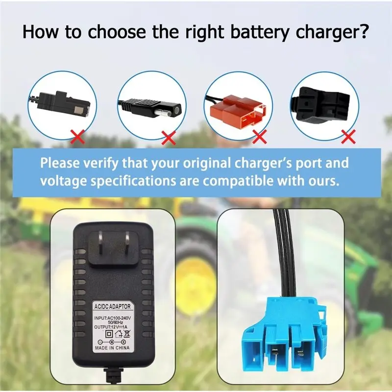 [NEW A09R!】 12V Battery For Peg Perego Ride-On US Plug