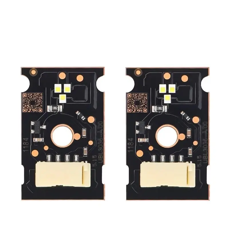 A98M 2Pcs Amber Light Front LED Chip Board For Land Rover Defender L663 2020-2024 LED Daytime Running Light Chip PCB Board