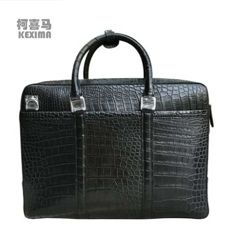 yongliang men bag Crocodile leather Men Handbag Men's Bag for Leisure  Office men handbags besiness