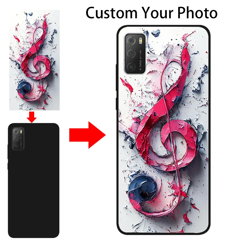 Customized Photo Cases For TCL 40 SE 40R 405 406 405 305 306 Cover DIY For TCL 30 Plus 20 20Y 20R 30 SE 20L Case Personalized