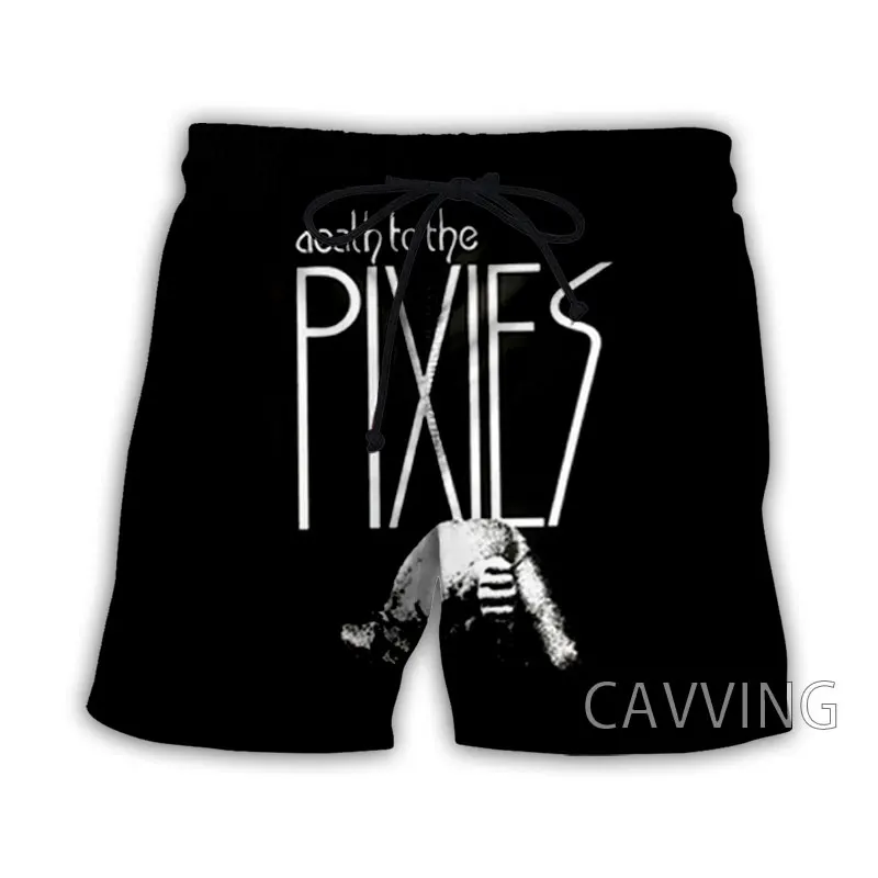 

Шорты пляжные CAVVING с 3D принтом The Pixies, повседневные быстросохнущие спортивные, для мужчин и женщин, для пляжа, уличная одежда, лето