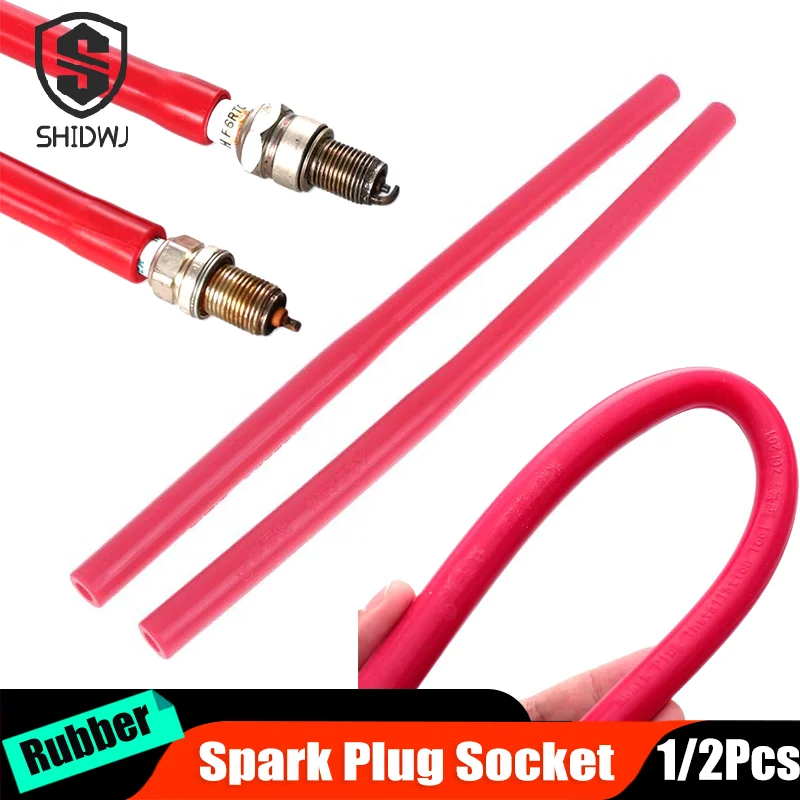 

1/2Pcs Car Spark Plug Installation Tool Plug Socket Spanner Spark Plug Rod Sleeve Removal Wrench Automotive Engine Repair Parts