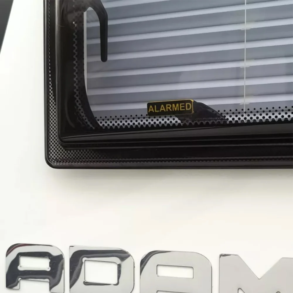 Cerraduras de seguridad para ventanas de caravana y autocaravana, cerradura de seguridad de ventana individual de lado derecho izquierdo de plástico, accesorios y accesorios para RV