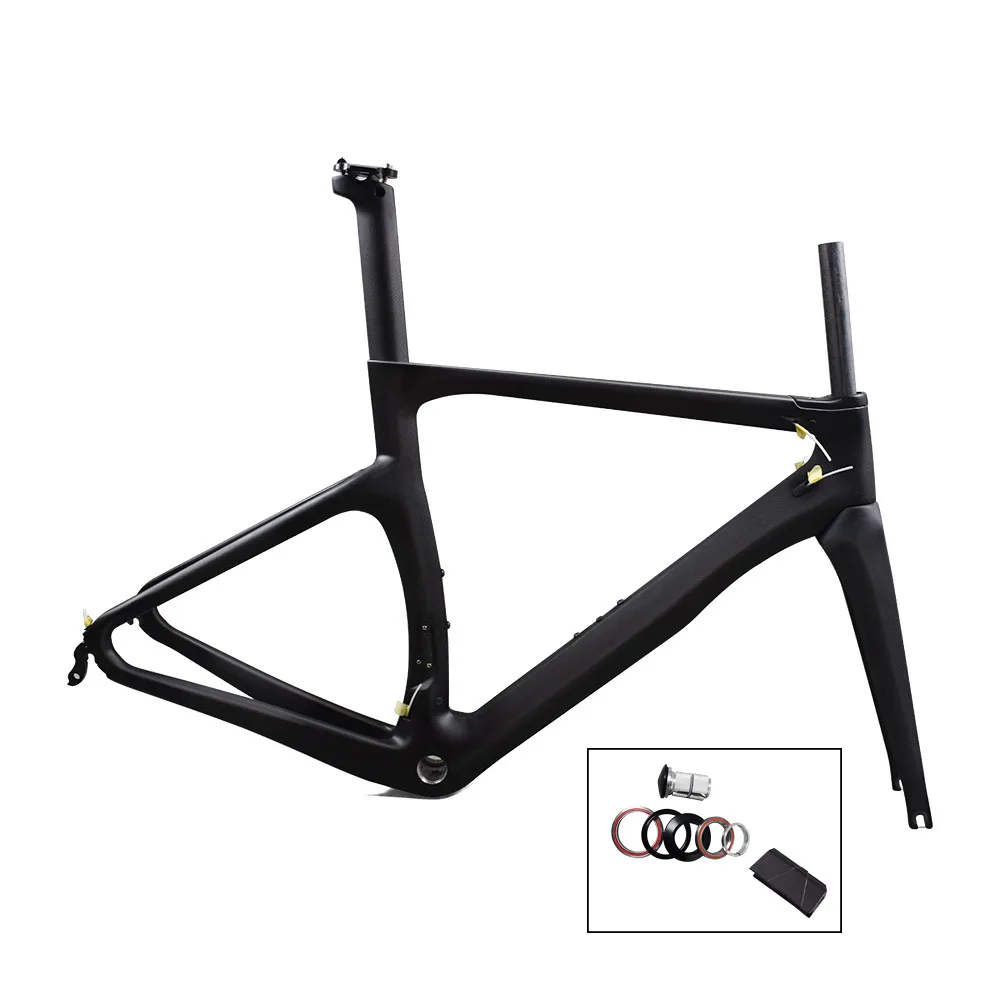 

Карбоновая рама Racefiets Full T1100 Cuadro карбоновая рамка, ворс, гарнитура, Zadelpen, telaio Bici Da Corsa Carbon