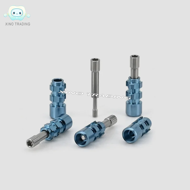 5PCS Stampa aperta Coping per Straumann ITI Prezzo di fabbrica Trasferimento di impianti dentali Coping Pick-Up dentale medico Coping aperto