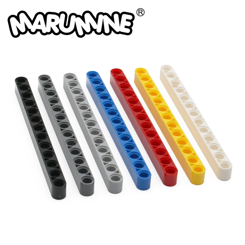 

Marumine Technology Liftam Beam 1x13 Hole Thick 41239 Mechanical Bricks Parts Creative MOC Building Blocks Assembles Particles