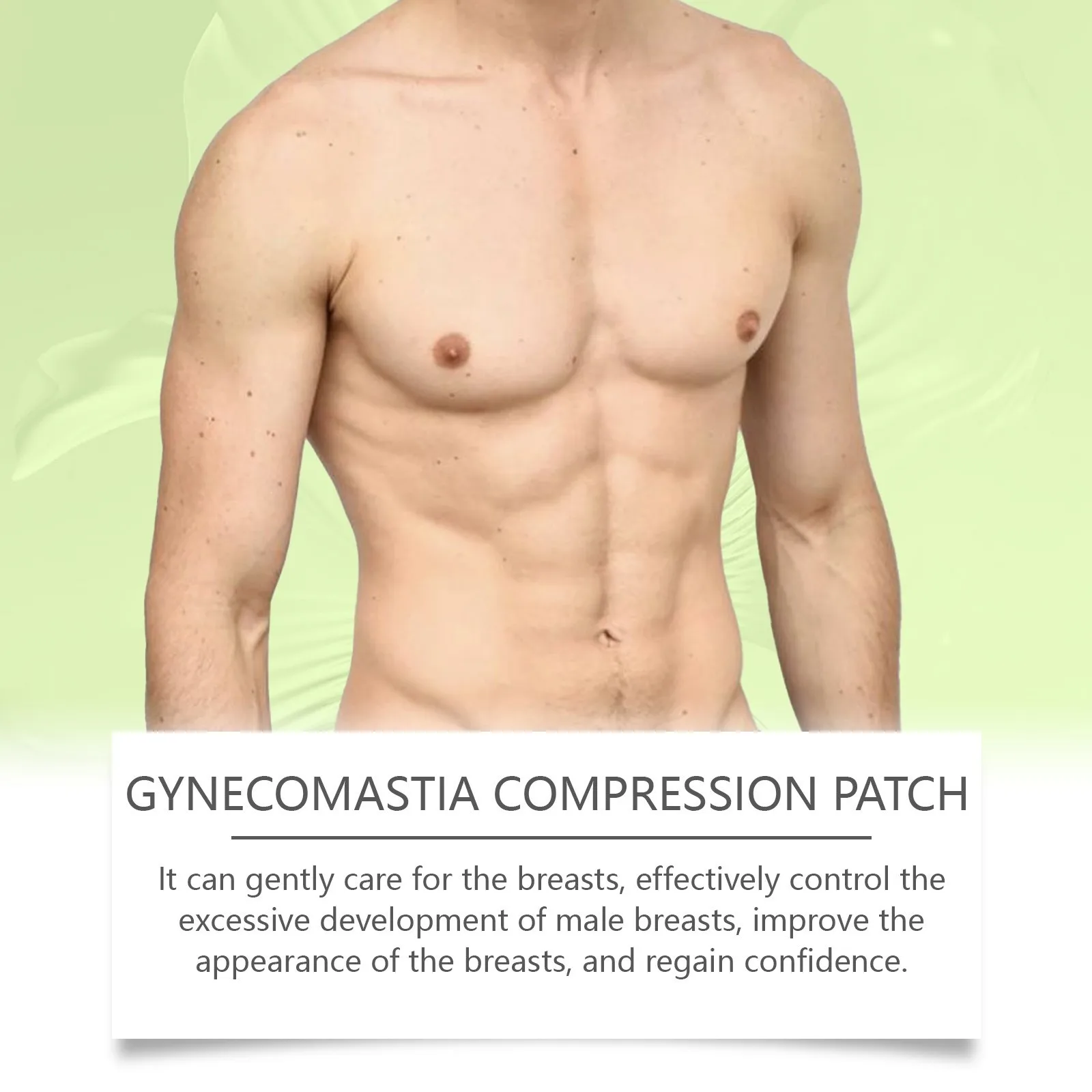 Gynecomastia Lifting Patch, Gynecomastia Patch For Male Breast Reduction | Tightening The Chest Muscles Abdominal Patch, Gift