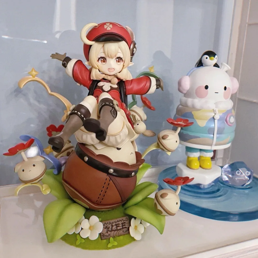 

Klee Spark Knight Ver.1/7 Collectible Figure Genshin Desktop Ornament Doll Anime Themed Toys And Hobbies Action In Stock