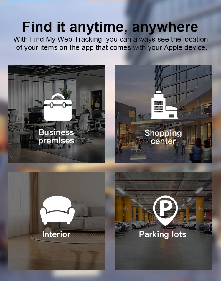 Intelligenter Tag-Tracker Airtag für Apple Find My App, Bluetooth-Tracker, Anti-Verlust-Gegenstandsortungsgerät für Taschen, Schlüssel, Gepäck, Koffer, Schlüsselfinder – Detail 10