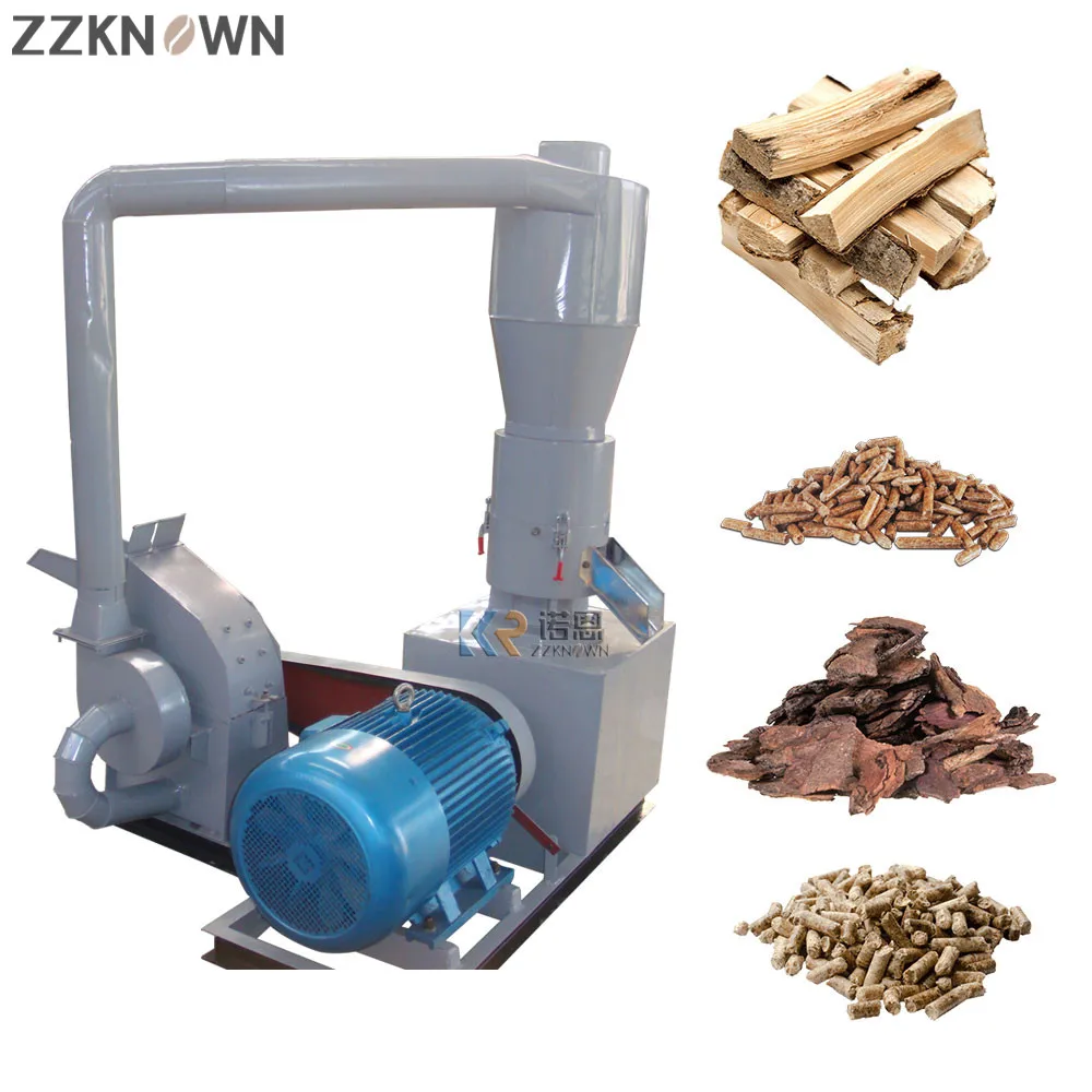 100-150Kg/H Wood Granules Making Machine Sawdust Pellet Maker Sawdust Pressing Machine